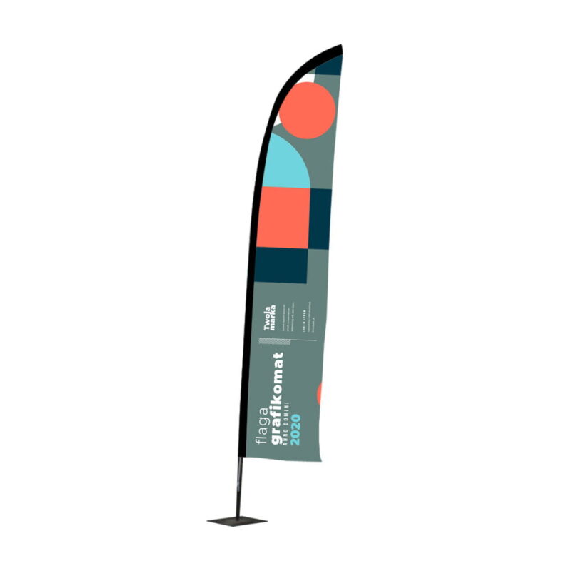 Projekt graficzny Flagi Reklamowej