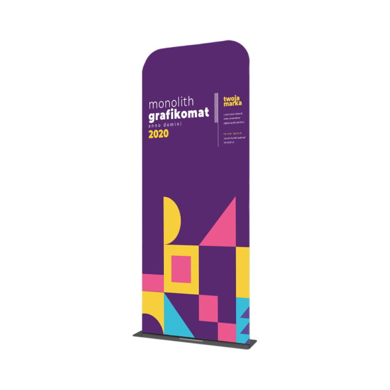 Projekt graficzny standu reklamowego do druku