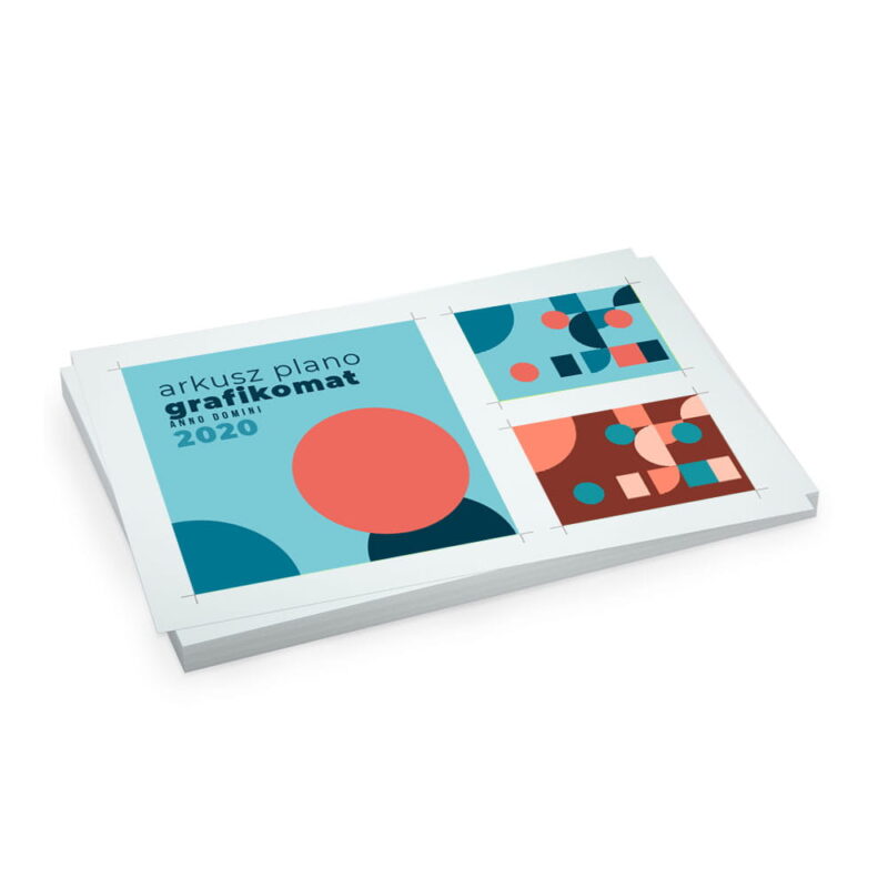 Projekt graficzny - arkusz plano