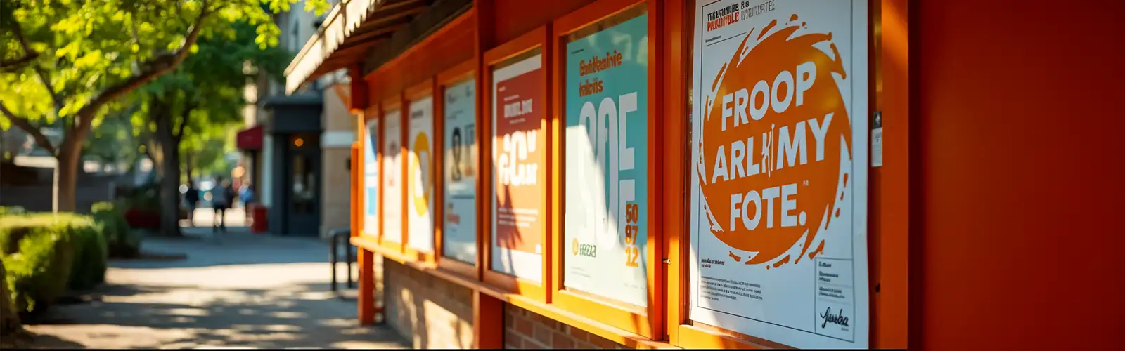 Plakat reklamowy – kiedy działa, jak go zaprojektować i dlaczego warto to robić dobrze