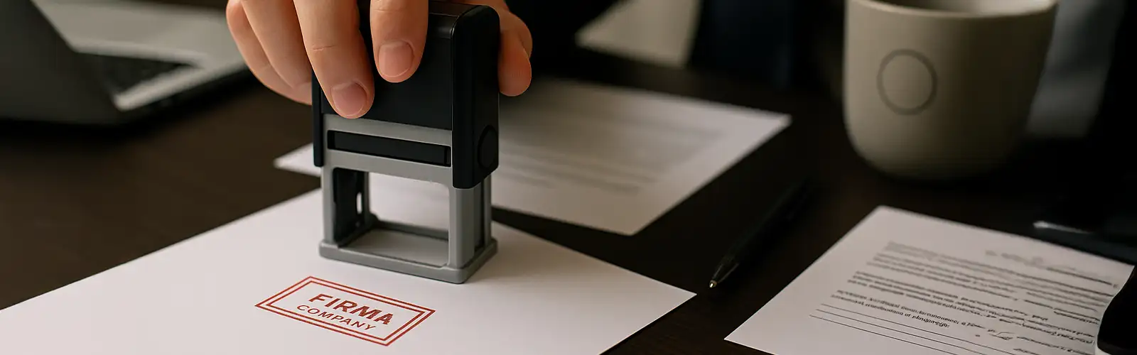 Projekt pieczątki – jak zrobić? A może lepiej zlecić? Sprawdź!