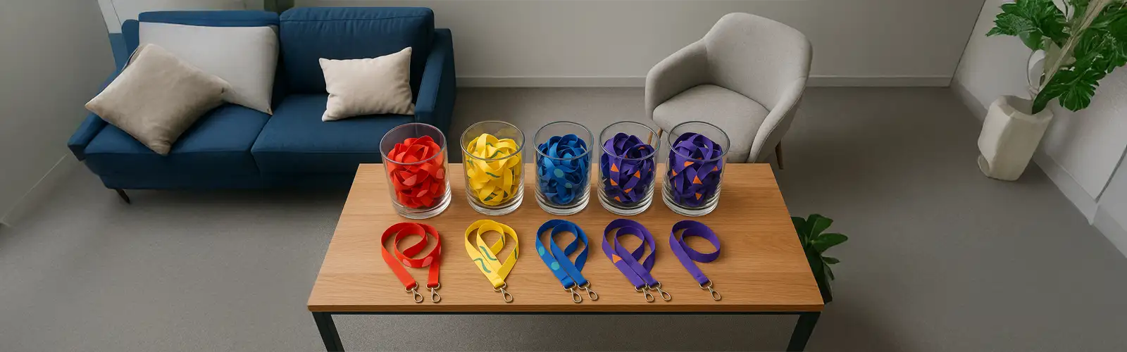 Smycze reklamowe z nadrukiem – komu się opłacają, ile kosztują i co warto wiedzieć przed zamówieniem?