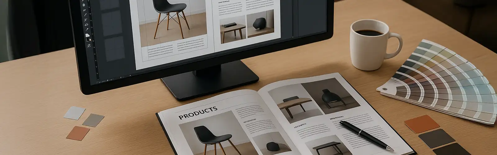 Projektowanie katalogów produktowych, gdzie produkty mówią same za siebie