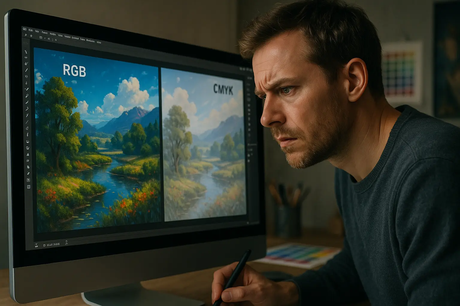Artysta i kolory: RGB vs CMYK
