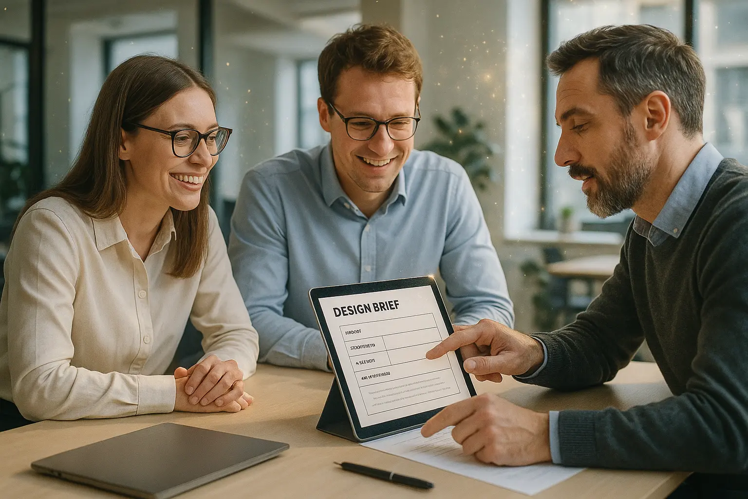 Spotkanie w nowoczesnym biurze: pomysły i inspiracja.