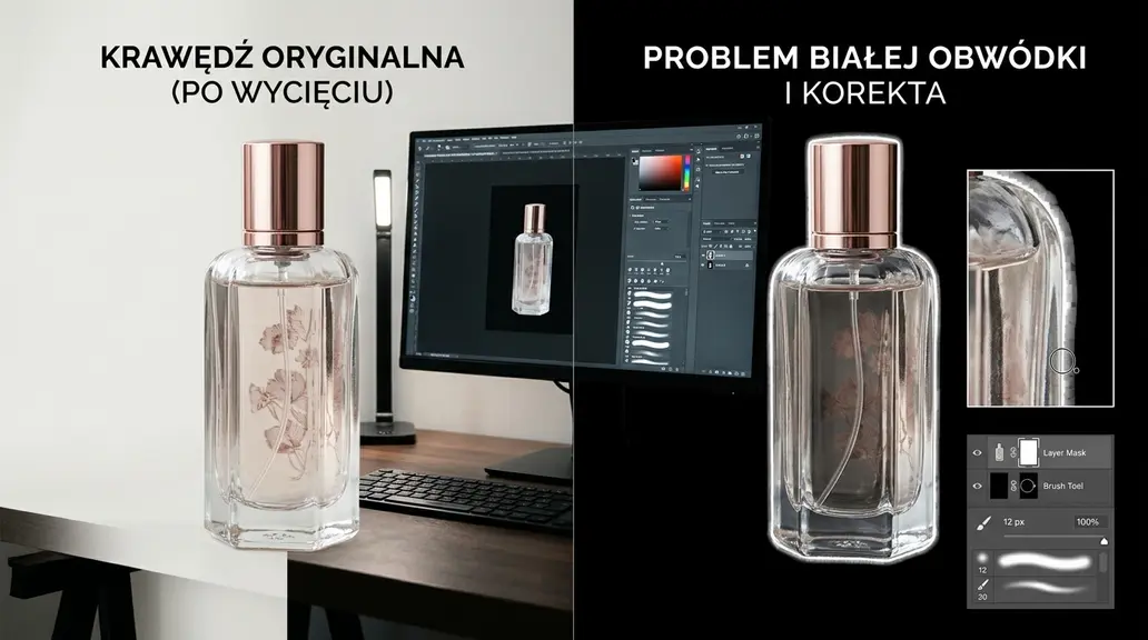 Biała obwódka wokół PNG: jak przygotować wycięty produkt na ciemne tło?